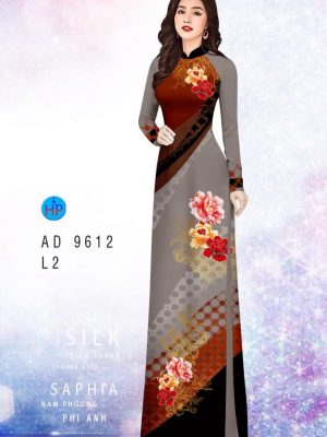 Vải áo dài hoa in 3D kiểu mới AD 9612 31 1594867701 299 Vai ao dai hoa in 3D thiet ke 2020 AD