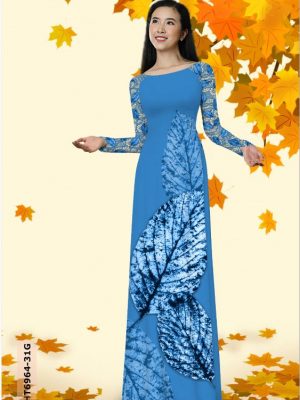 Vải áo dài hình lá kiểu mới AD HT6964 20 1594869151 40 Vai ao dai hinh la kieu moi AD HT6964