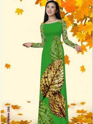 Vải áo dài hình lá kiểu mới AD HT6964 24 1594869152 184 Vai ao dai hinh la kieu moi AD HT6964