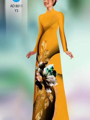 Vải áo dài hoa in 3D kiểu mới AD 8011 30 1594869872 171 Vai ao dai hoa in 3D kieu moi AD 8011