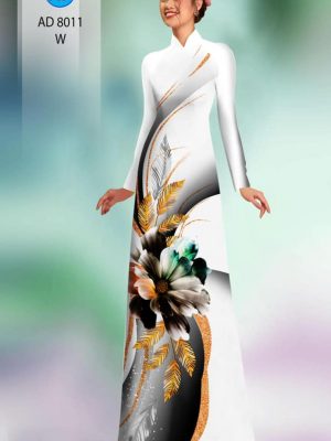 Vải áo dài hoa in 3D kiểu mới AD 8011 31 1594869872 213 Vai ao dai hoa in 3D kieu moi AD 8011