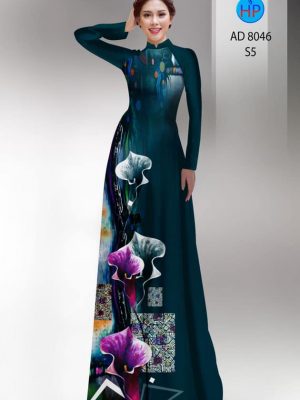 Vải áo dài hoa in 3D mới ra AD 8046 25 1594972349 774 Vai ao dai hoa in 3D moi ra AD 8046