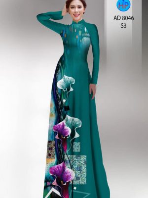 Vải áo dài hoa in 3D mới ra AD 8046 37 1594972351 380 Vai ao dai hoa in 3D moi ra AD 8046