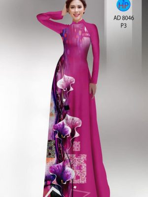 Vải áo dài hoa in 3D mới ra AD 8046 36 1594972351 730 Vai ao dai hoa in 3D moi ra AD 8046