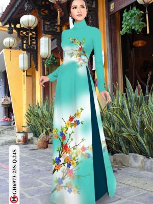 1594973623 114 Vai ao dai hoa in 3D thiet ke 2020 AD