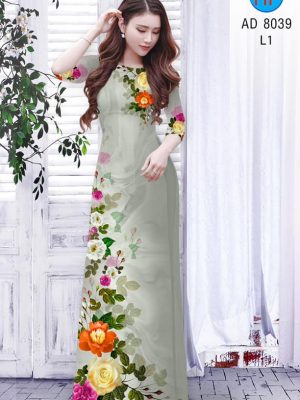 Vải áo dài hoa hồng kiểu mới AD 8039 34 1594975052 968 Vai ao dai hoa hong kieu moi AD 8039
