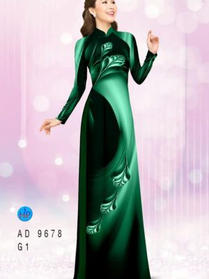 Vải áo dài hoa in 3D mới ra AD 9678 24 1595039619 880 Vai ao dai hoa in 3D moi ra AD 9678