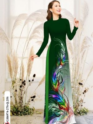Vải áo dài lông công mới ra AD GH6974 24 1595040339 983 Vai ao dai long cong moi ra AD GH6974