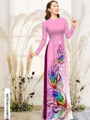 Vải áo dài lông công mới ra AD GH6974 28 1595040340 577 Vai ao dai long cong moi ra AD GH6974