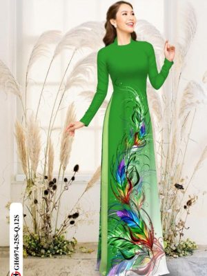 Vải áo dài lông công mới ra AD GH6974 25 1595040340 694 Vai ao dai long cong moi ra AD GH6974