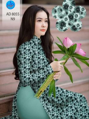 Vải áo dài hoa nhí mới ra AD 8055 23 1595041169 502 Vai ao dai hoa nhi moi ra AD 8055
