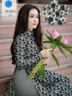 Vải áo dài hoa nhí mới ra AD 8055 29 1595041170 487 Vai ao dai hoa nhi moi ra AD 8055