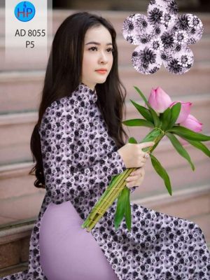Vải áo dài hoa nhí mới ra AD 8055 30 1595041170 561 Vai ao dai hoa nhi moi ra AD 8055