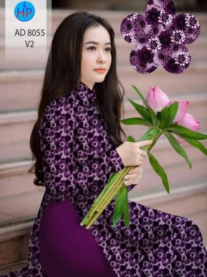 Vải áo dài hoa nhí mới ra AD 8055 33 1595041170 744 Vai ao dai hoa nhi moi ra AD 8055