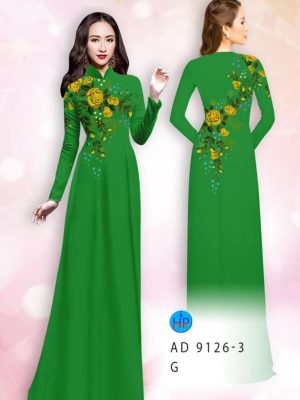 Vải áo dài hoa hồng kiểu mới AD 9126 24 1595214917 312 Vai ao dai hoa hong kieu moi AD 9126