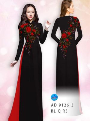 Vải áo dài hoa hồng kiểu mới AD 9126 21 1595214917 537 Vai ao dai hoa hong kieu moi AD 9126