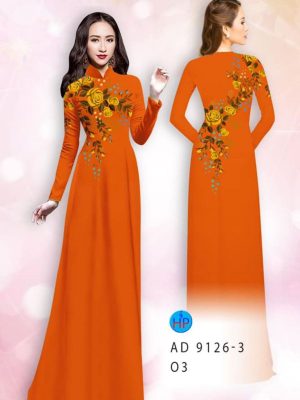Vải áo dài hoa hồng kiểu mới AD 9126 22 1595214917 591 Vai ao dai hoa hong kieu moi AD 9126