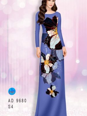 Vải áo dài hoa in 3D mới ra AD 9680 21 1595215180 572 Vai ao dai hoa in 3D moi ra AD 9680