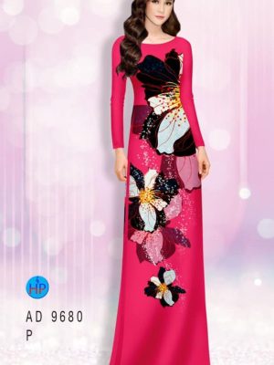 Vải áo dài hoa in 3D mới ra AD 9680 22 1595215180 854 Vai ao dai hoa in 3D moi ra AD 9680