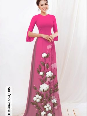 1595303879 471 Vai ao dai dep hoa in 3D thiet ke 2020