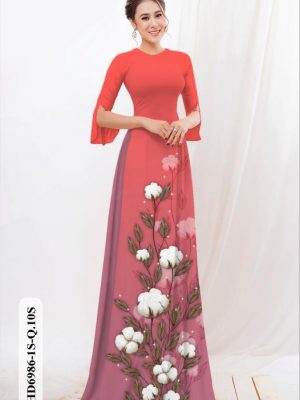 1595303880 338 Vai ao dai dep hoa in 3D thiet ke 2020
