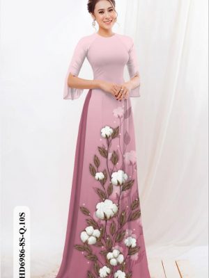 1595303880 914 Vai ao dai dep hoa in 3D thiet ke 2020