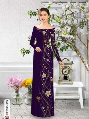 1595304298 679 Vai ao dai dep hoa in 3D thiet ke 2020