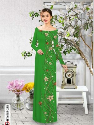 1595304299 826 Vai ao dai dep hoa in 3D thiet ke 2020