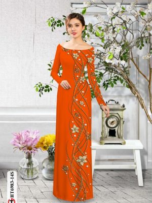 1595304300 257 Vai ao dai dep hoa in 3D thiet ke 2020
