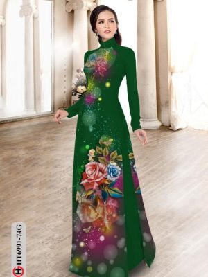 Vải áo dài hoa hồng thiết kế 2020 AD HT6991 23 1595392895 803 Vai ao dai hoa hong thiet ke 2020 AD HT6991