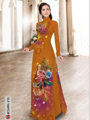 Vải áo dài hoa hồng thiết kế 2020 AD HT6991 27 1595392896 132 Vai ao dai hoa hong thiet ke 2020 AD HT6991