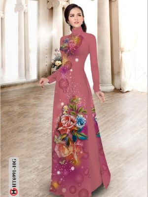 Vải áo dài hoa hồng thiết kế 2020 AD HT6991 30 1595392898 159 Vai ao dai hoa hong thiet ke 2020 AD HT6991