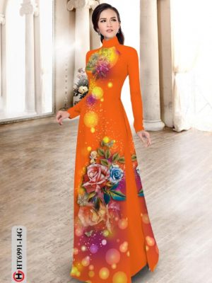 Vải áo dài hoa hồng thiết kế 2020 AD HT6991 28 1595392898 51 Vai ao dai hoa hong thiet ke 2020 AD HT6991