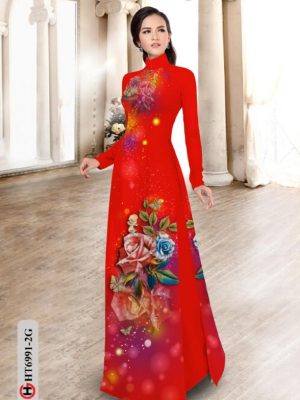 Vải áo dài hoa hồng thiết kế 2020 AD HT6991 29 1595392898 992 Vai ao dai hoa hong thiet ke 2020 AD HT6991