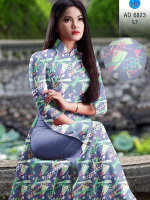 Vải áo dài hoa văn kiểu mới AD 6823 26 1595404816 10 Vai ao dai hoa van kieu moi AD 6823