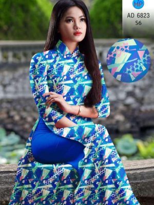 Vải áo dài hoa văn kiểu mới AD 6823 33 1595404817 367 Vai ao dai hoa van kieu moi AD 6823