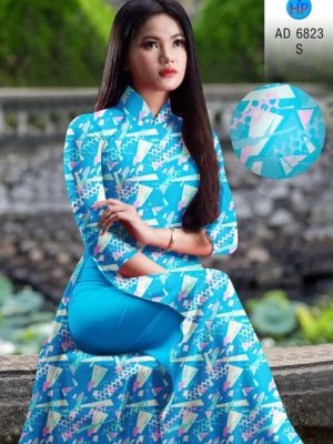 Vải áo dài hoa văn kiểu mới AD 6823 35 1595404818 374 Vai ao dai hoa van kieu moi AD 6823