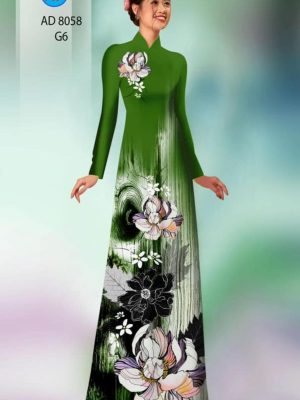 Vải áo dài hoa in 3D mới ra AD 8058 34 1595405065 935 Vai ao dai hoa in 3D moi ra AD 8058