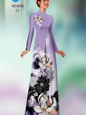 Vải áo dài hoa in 3D mới ra AD 8058 40 1595405066 177 Vai ao dai hoa in 3D moi ra AD 8058