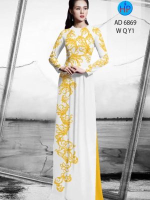 Vải áo dài hoa văn thiết kế 2020 AD 6869 30 1595405920 88 Vai ao dai hoa van thiet ke 2020 AD 6869