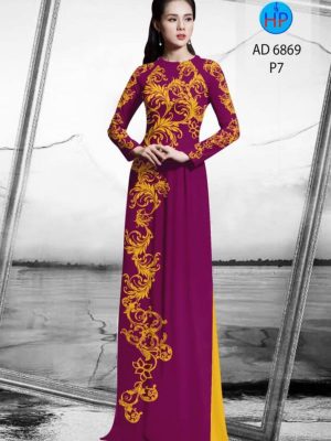 Vải áo dài hoa văn thiết kế 2020 AD 6869 34 1595405921 993 Vai ao dai hoa van thiet ke 2020 AD 6869