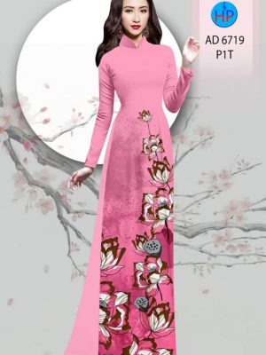 Vải áo dài hoa sen 3D mới ra AD 6719 27 1595407655 193 Vai ao dai hoa sen 3D moi ra AD 6719
