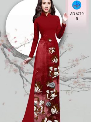 Vải áo dài hoa sen 3D mới ra AD 6719 28 1595407655 43 Vai ao dai hoa sen 3D moi ra AD 6719