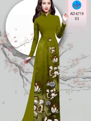 Vải áo dài hoa sen 3D mới ra AD 6719 30 1595407655 890 Vai ao dai hoa sen 3D moi ra AD 6719