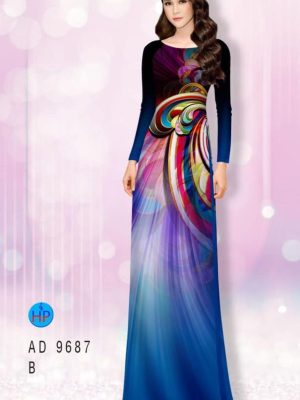 Vải áo dài hoa in 3D mới ra AD 9687 33 1595407776 535 Vai ao dai hoa in 3D moi ra AD 9687