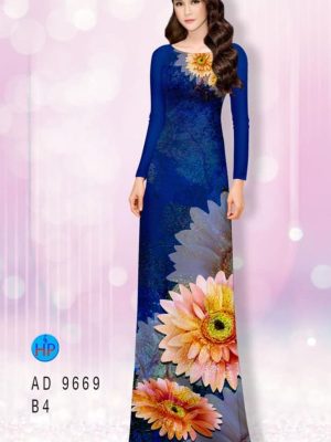 Vải áo dài hoa hướng dương kiểu mới AD 9669 20 1595408216 697 Vai ao dai hoa huong duong kieu moi AD 9669