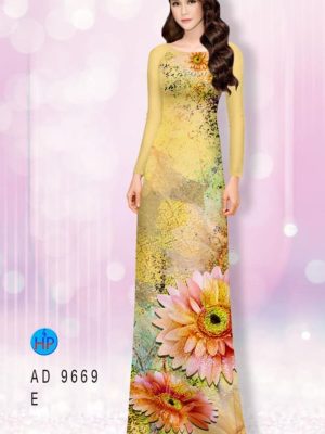 Vải áo dài hoa hướng dương kiểu mới AD 9669 29 1595408218 868 Vai ao dai hoa huong duong kieu moi AD 9669