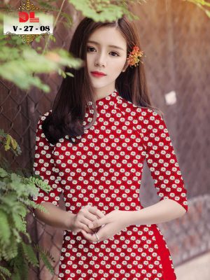 1595429158 311 Vai Ao Dai Lua Ngoc Mai Hoa Cuc Nhi thiet