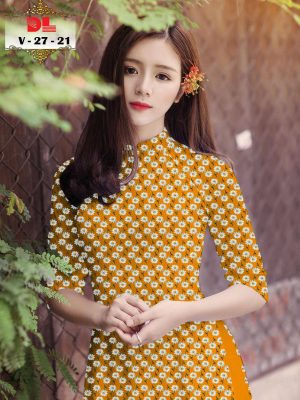 1595429161 502 Vai Ao Dai Lua Ngoc Mai Hoa Cuc Nhi thiet