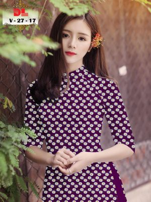 1595429161 895 Vai Ao Dai Lua Ngoc Mai Hoa Cuc Nhi thiet